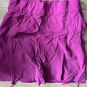 Columbia Anytime Casual Skort, magenta, size medium